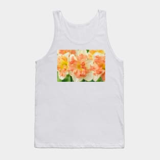 Narcissus  'Vanilla Peach'  Daffodil  Division 11a Split-corona Tank Top